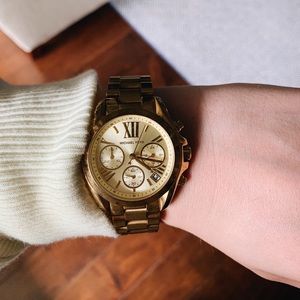 Michael Kors Bradshaw Gold Tone Watch